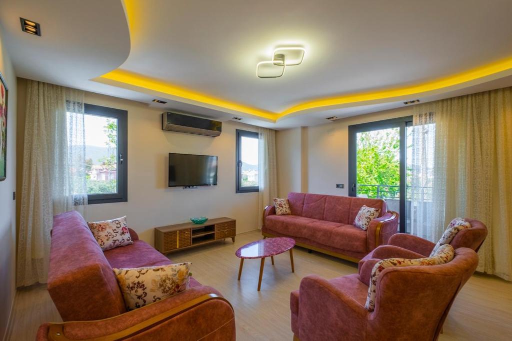 Apartment Havuzlu Sitede Luks Tatil Evi - Zeybek Apart 2