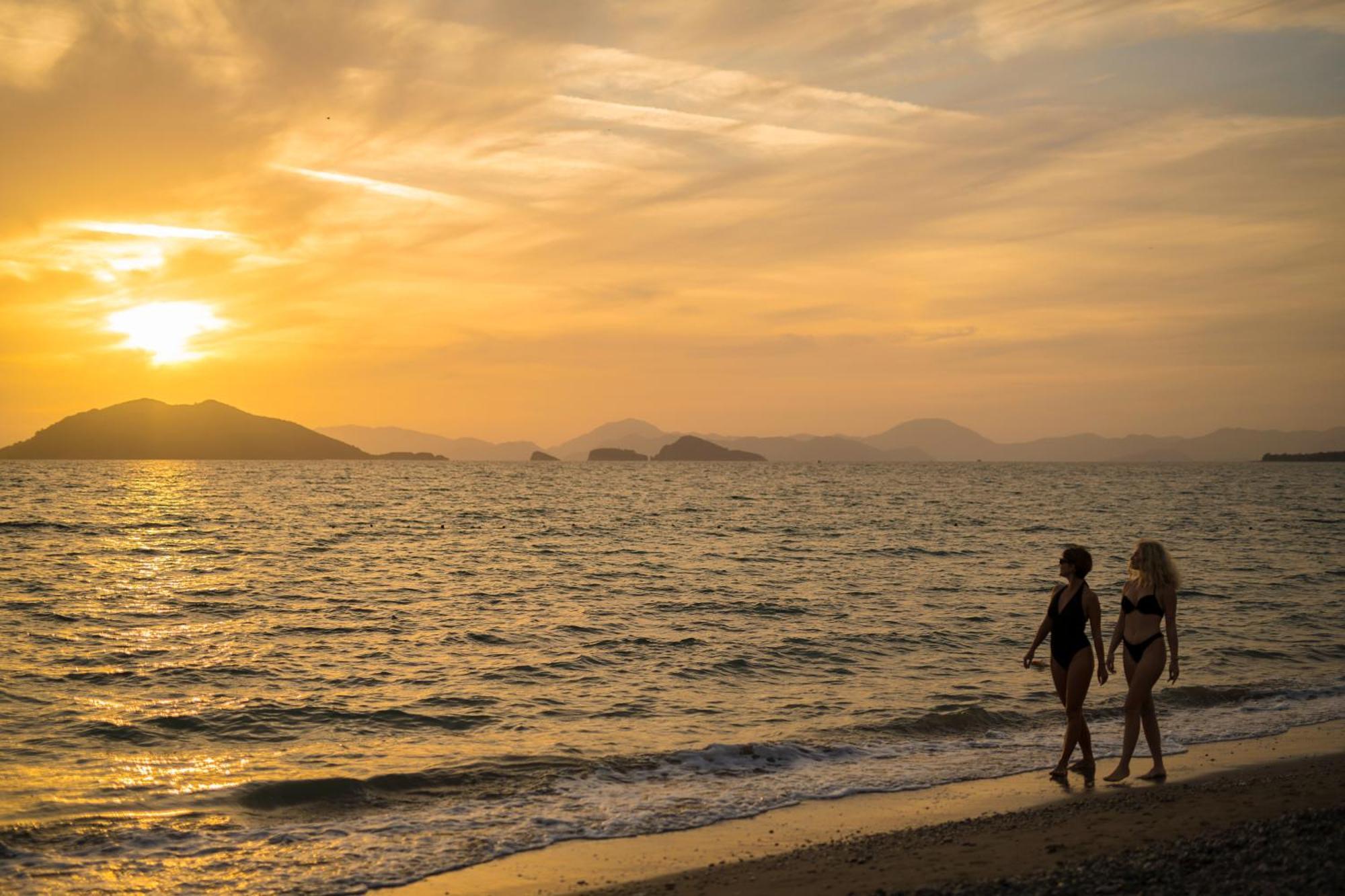 Sunset And Fethiye