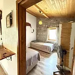 Stone House With Pool Among Olive Trees In Kabak