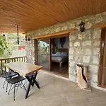 Stone House With Pool Among Olive Trees In Kabak