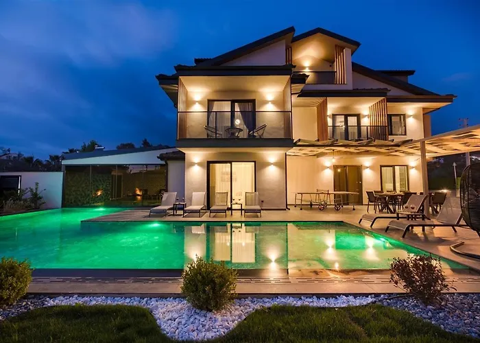 Fethiye Calista 8 Kisilik Lueks Villa Gezer