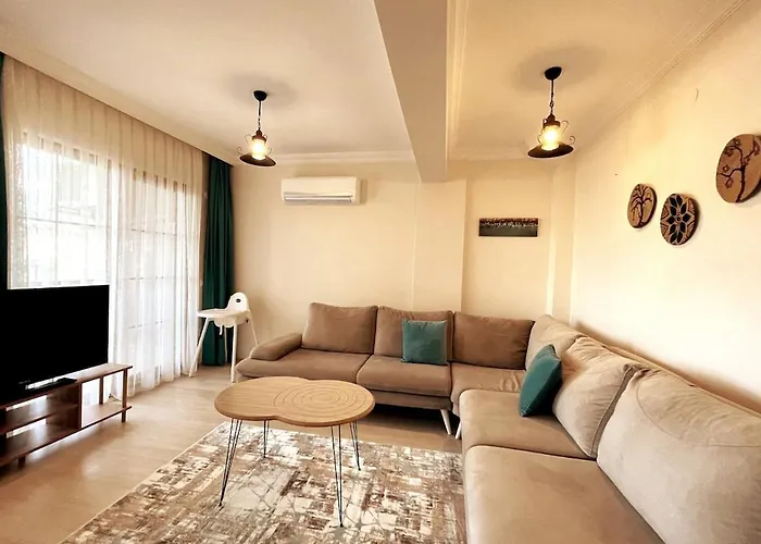 Modern Apartment For 6 People In Fethiye Center