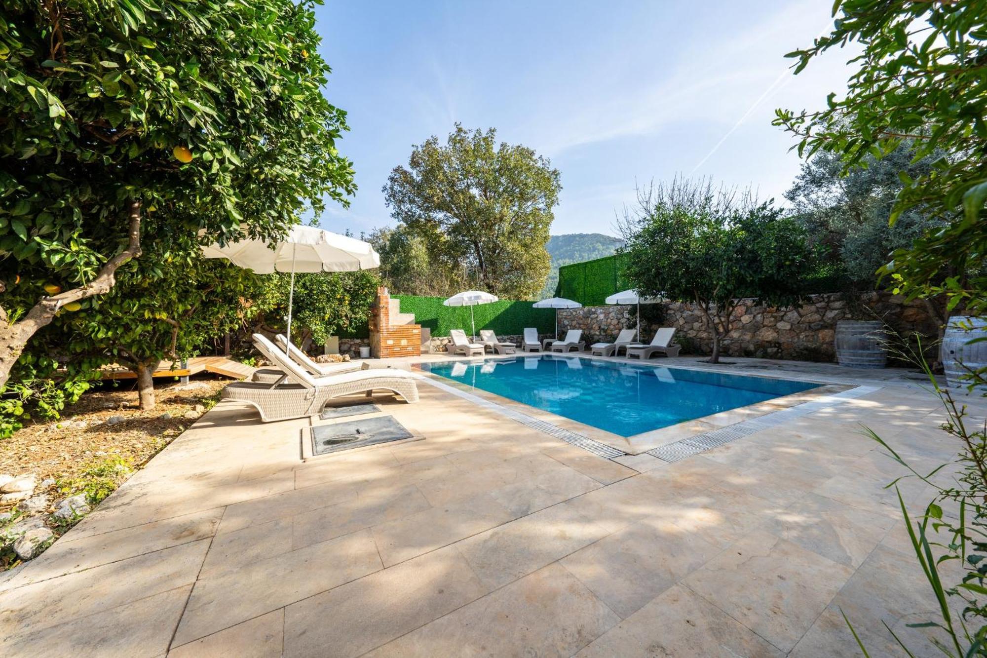 4 Bdr With Swimming Pool In Kayakoy Villa *
