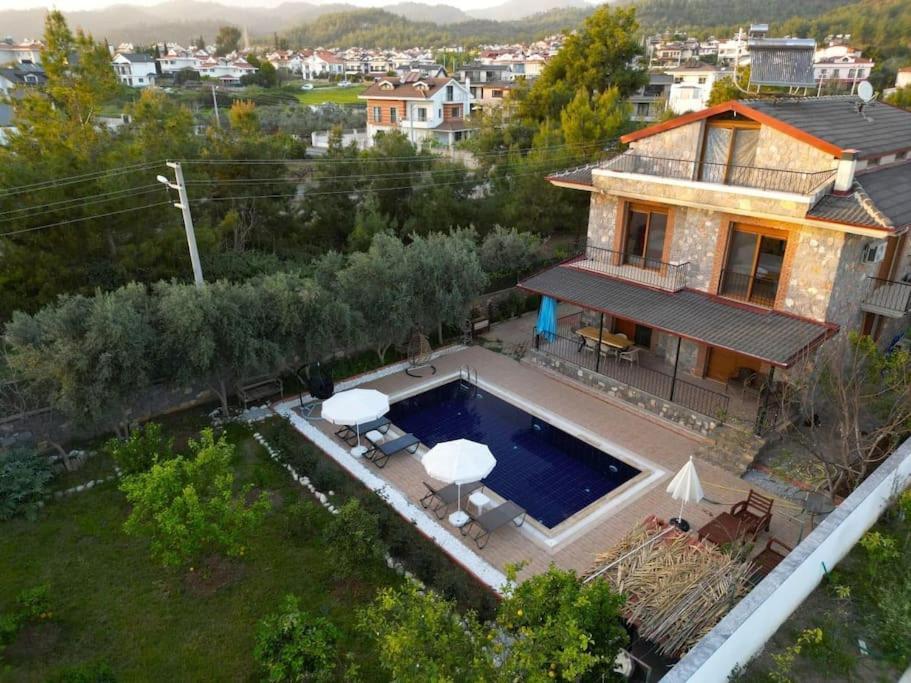 Villa Tuzlu Sistem Havuzlu Luks Fethiye