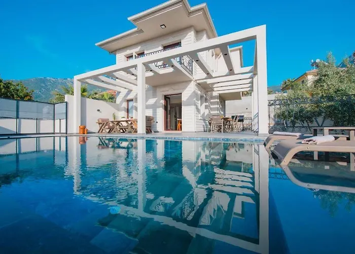 Havuzlu Korunakli Jakuzili Villa