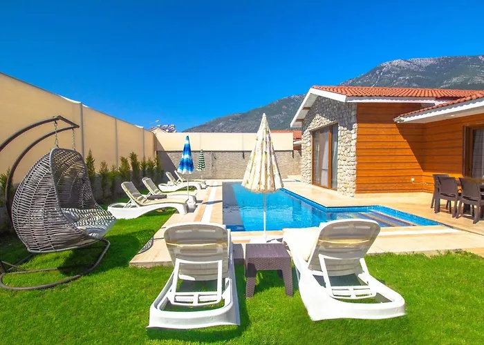 Tlos Yali 3+1 Villa, Oezel Havuzlu, Fethiye