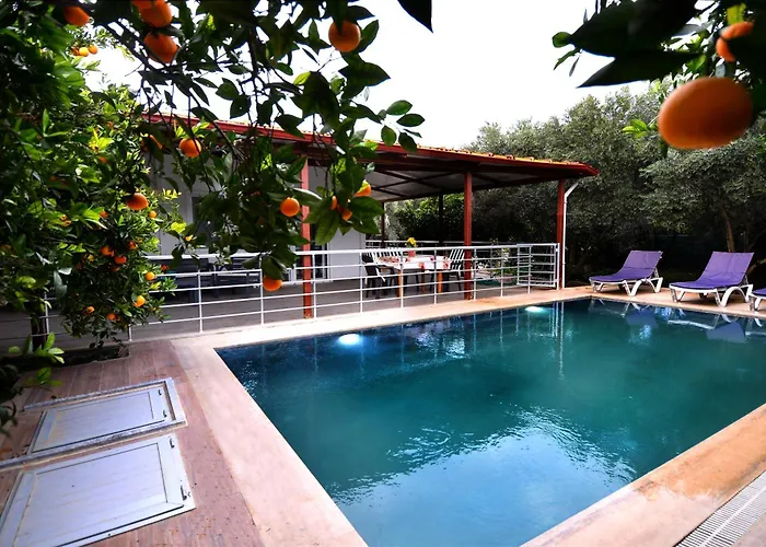 Avci Villa-Fethiye 3+1 In Garden With Private Pool, 10 Minutes To The Beach
