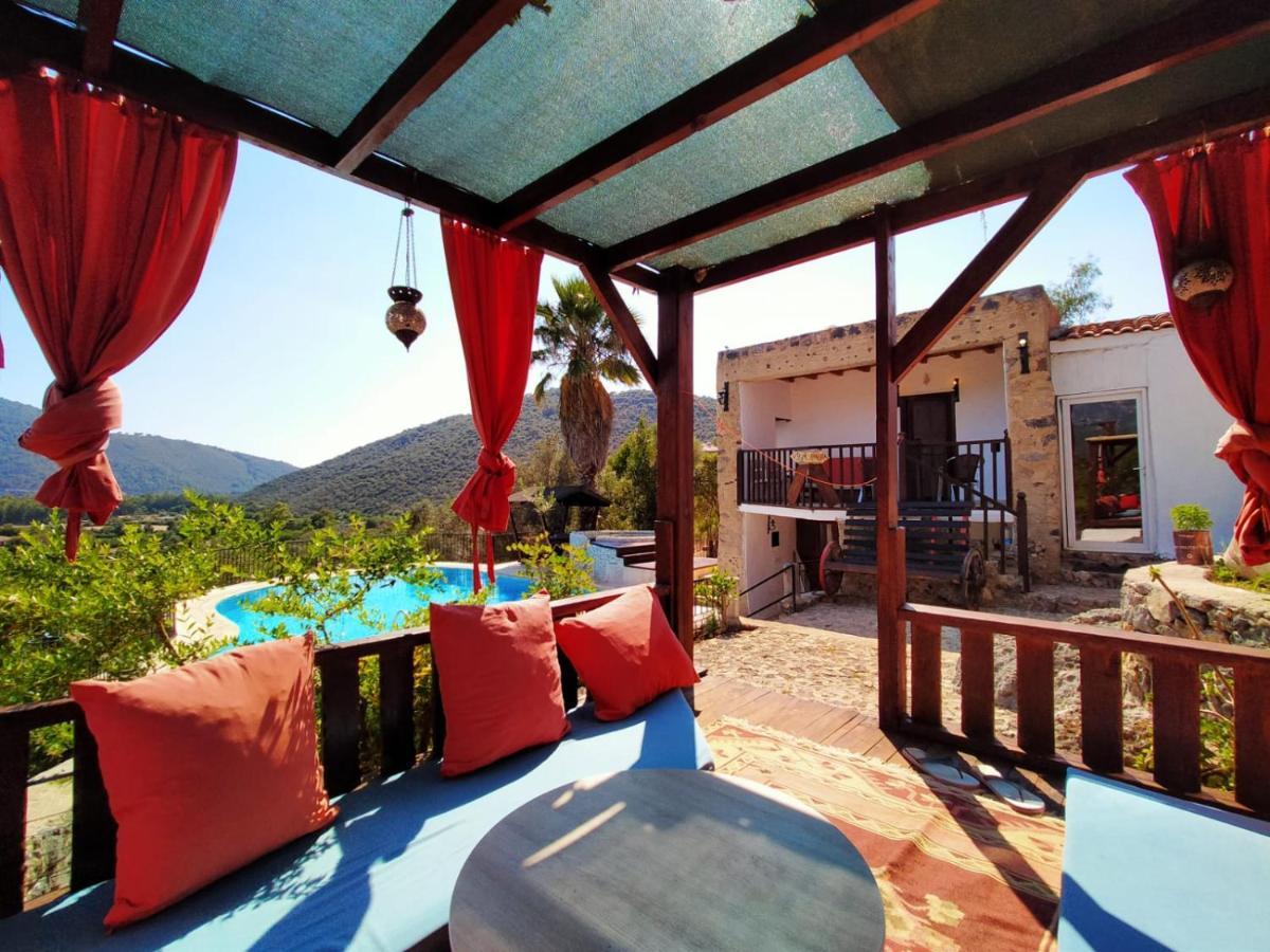 Villa Manzara Muhtesem Kayakoy Manzarali Jakuzi Ve Havuzlu Luks *