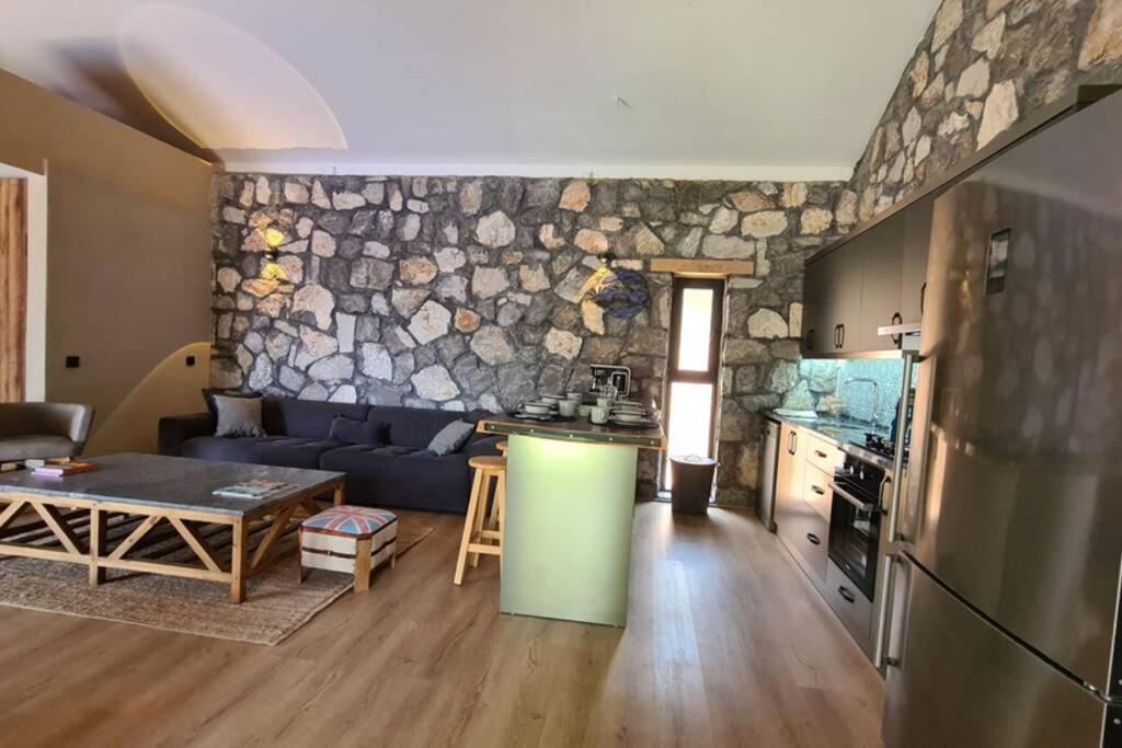 Villa Mitos , Uzum Baglari Ve Zeytinlikler Icinde Mini Bir Cennet Ve Tas Ev - дом мифы