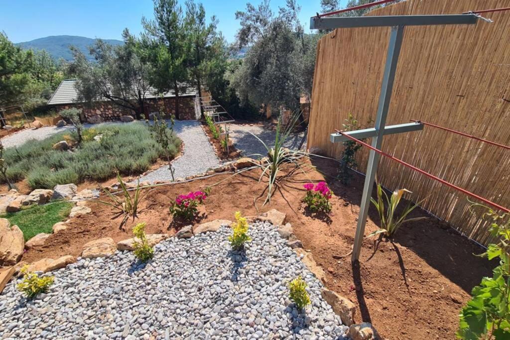Holiday home Ugni Blanc Uzum Baglari Ve Zeytinlikler Icinde Mini Bir Cennet Ve Tiny House Konseptli Havuzlu Ucgen Ev - крошечный дом - скрытый рай