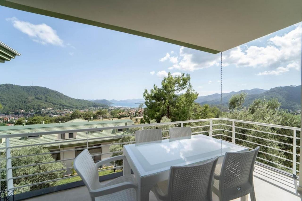 Amazing Duplex With Fascinating View And Shared Pool In Gocek Appartement *