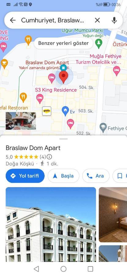 Appartement Alpha Rezidans Braslaw Dom Fethiye