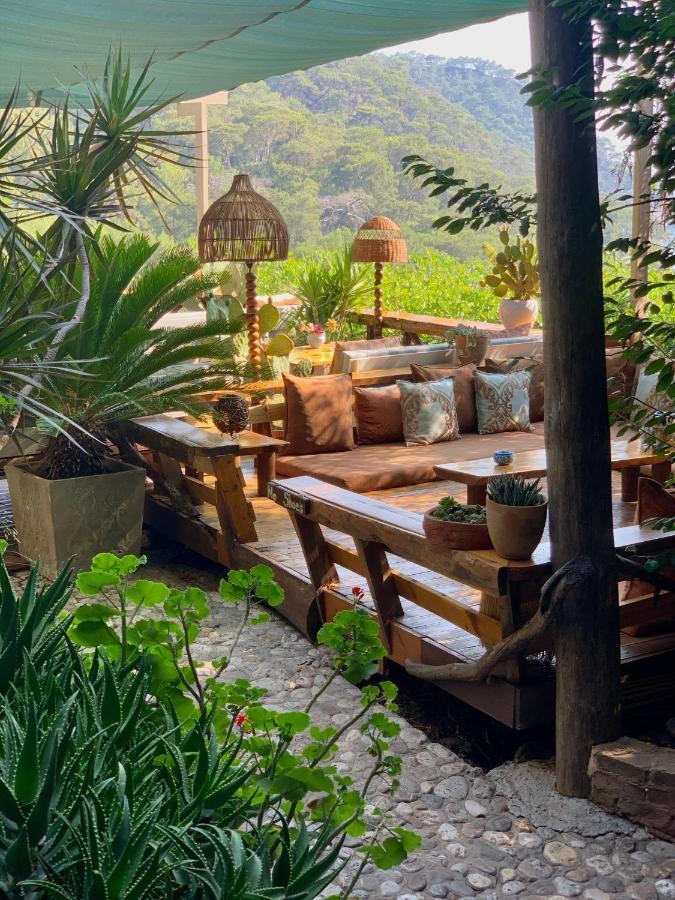 Bamboo With Sea View In Kabak Bay, Oeluedeniz Fethiye