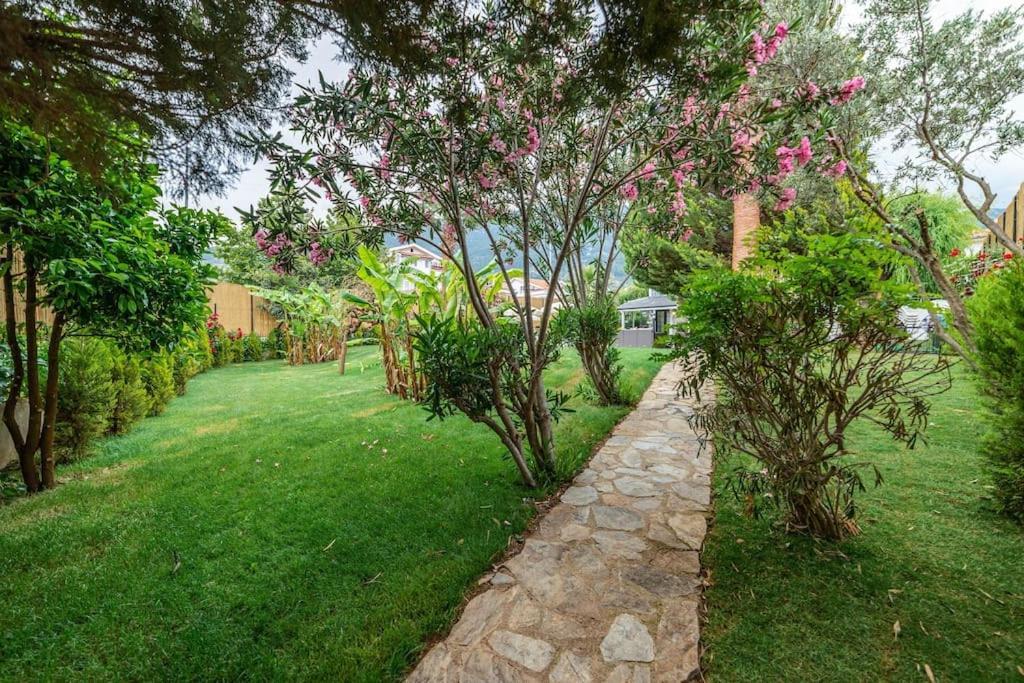 Palmiye Jakuzili Bahceli Havuzlu - Ocekhomes Fethiye