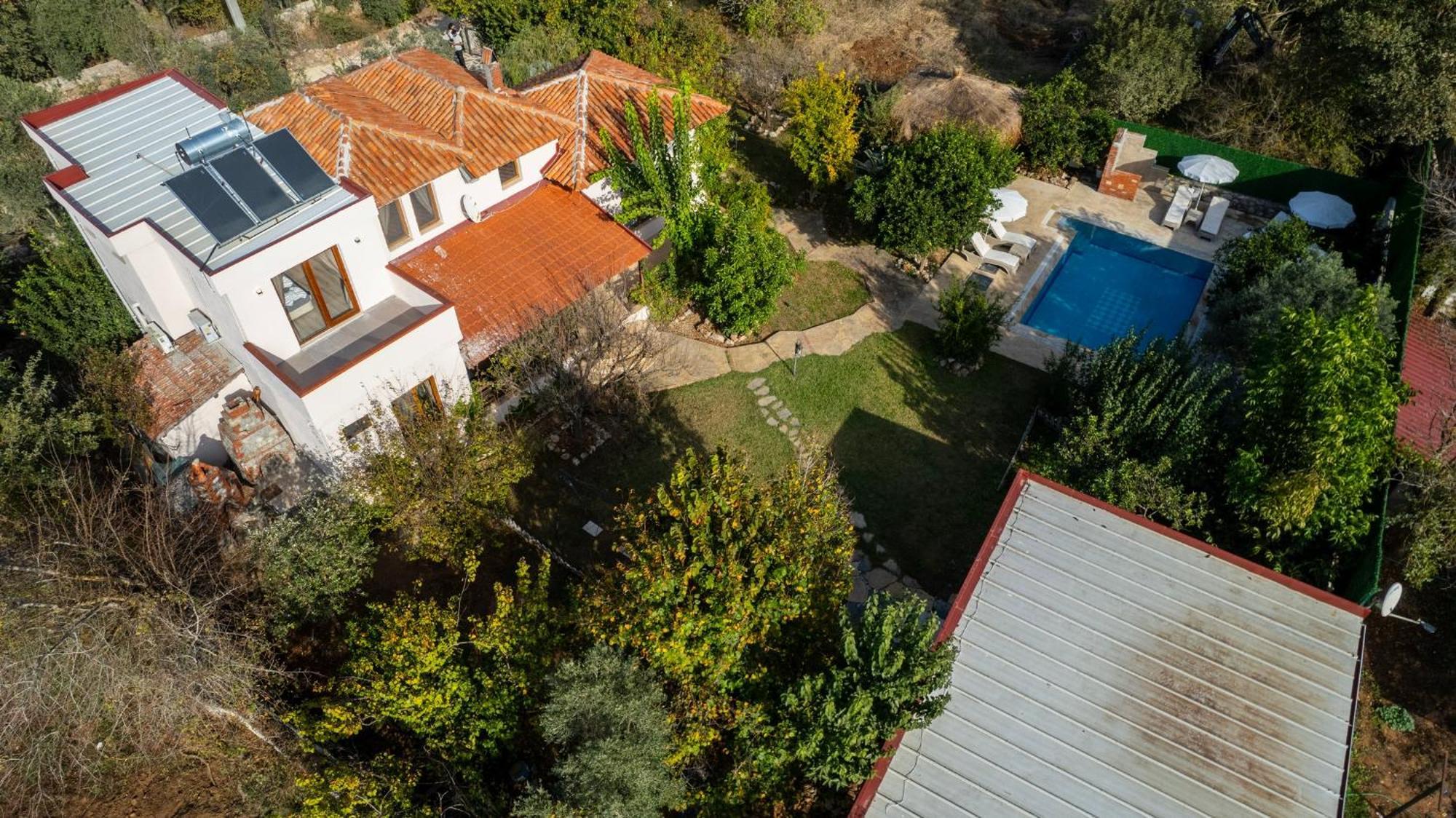 4 Bdr With Swimming Pool In Kayakoy Villa