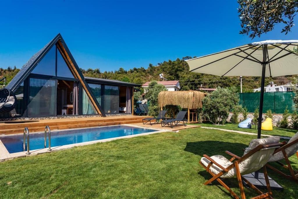 Villa Zeytin Havuzlu Jakuzili *