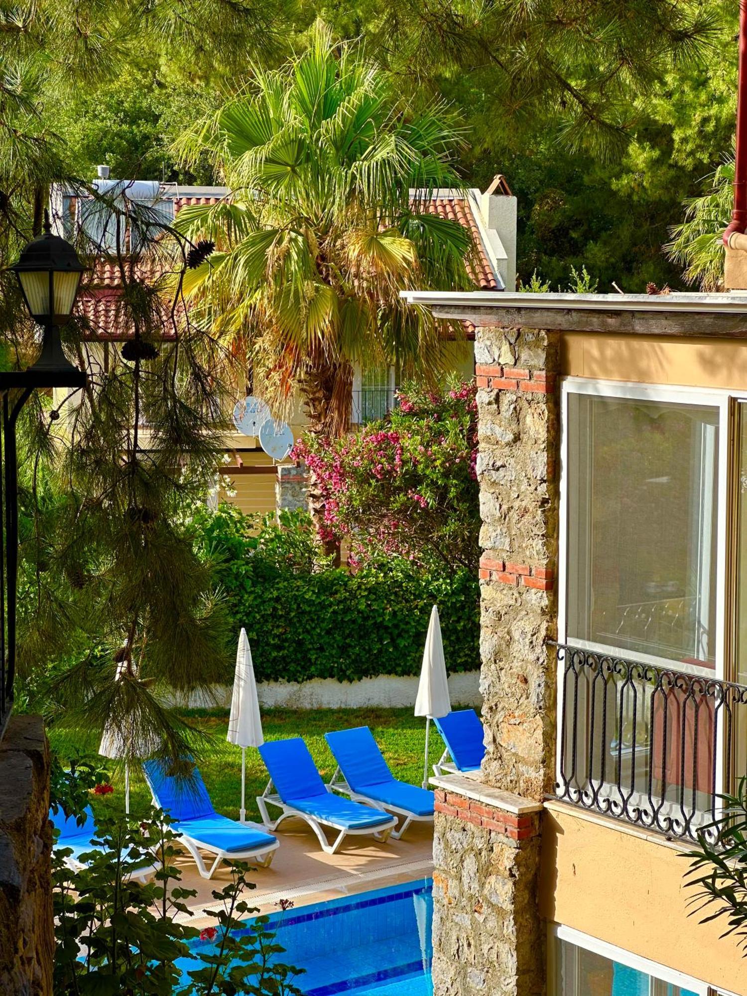 With A Private Pool And Mountain View In A Quiet Area Next To Fores Villa Fethiye
