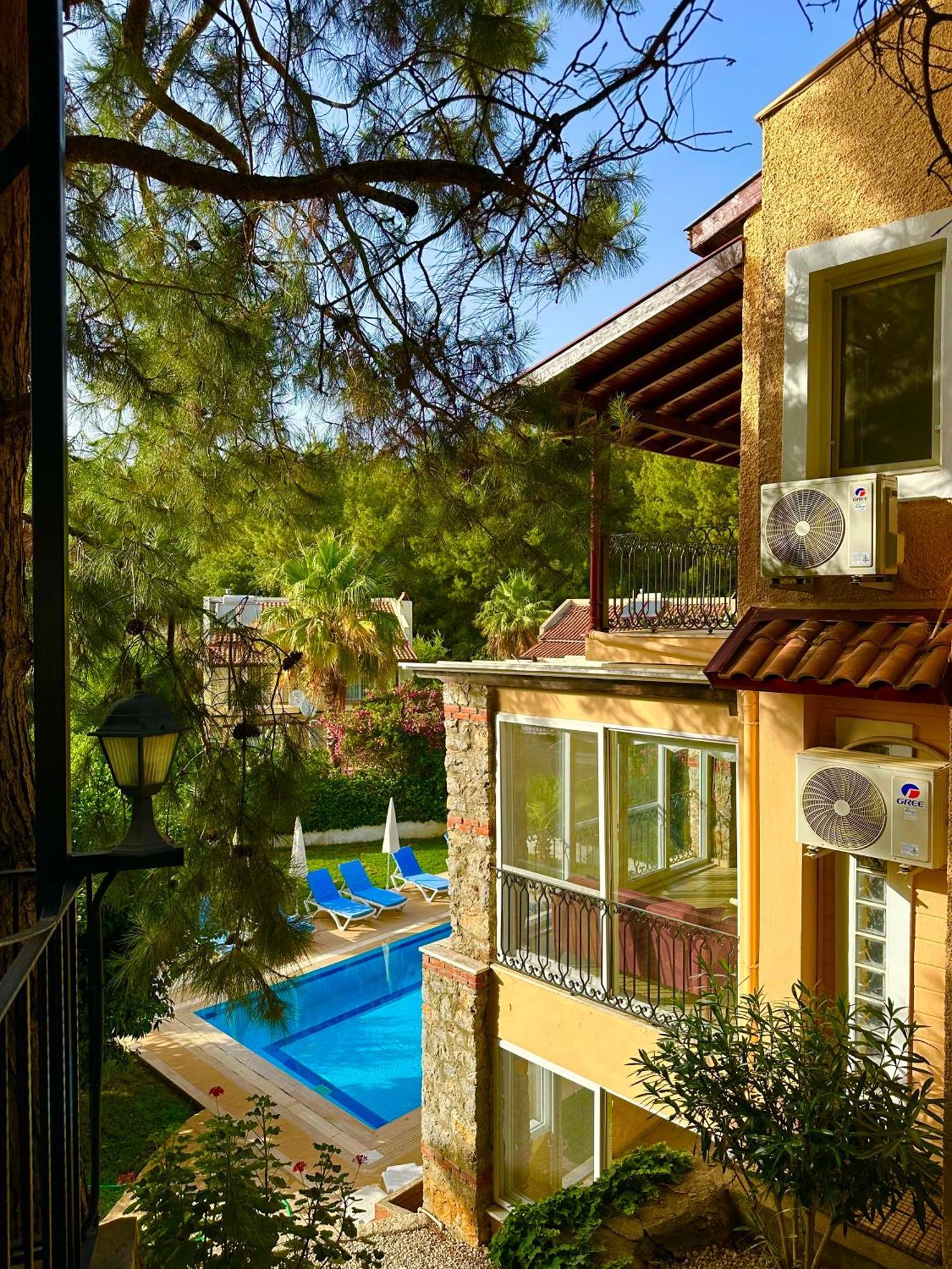 With A Private Pool And Mountain View In A Quiet Area Next To Fores * Fethiye