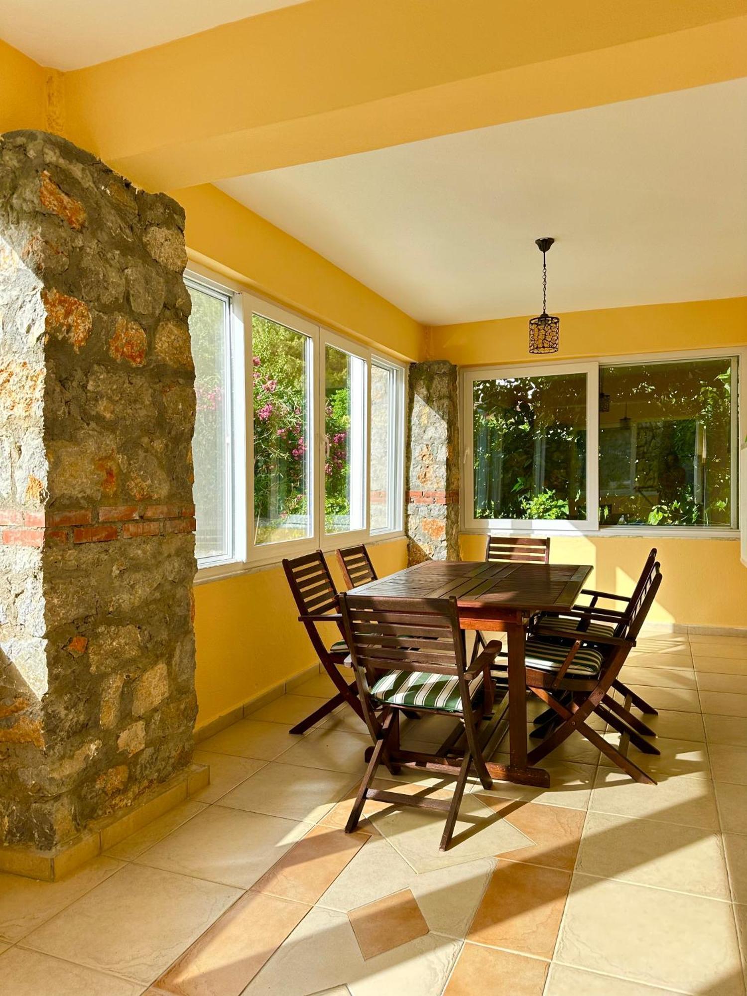 Villa With A Private Pool And Mountain View In A Quiet Area Next To Fores Fethiye