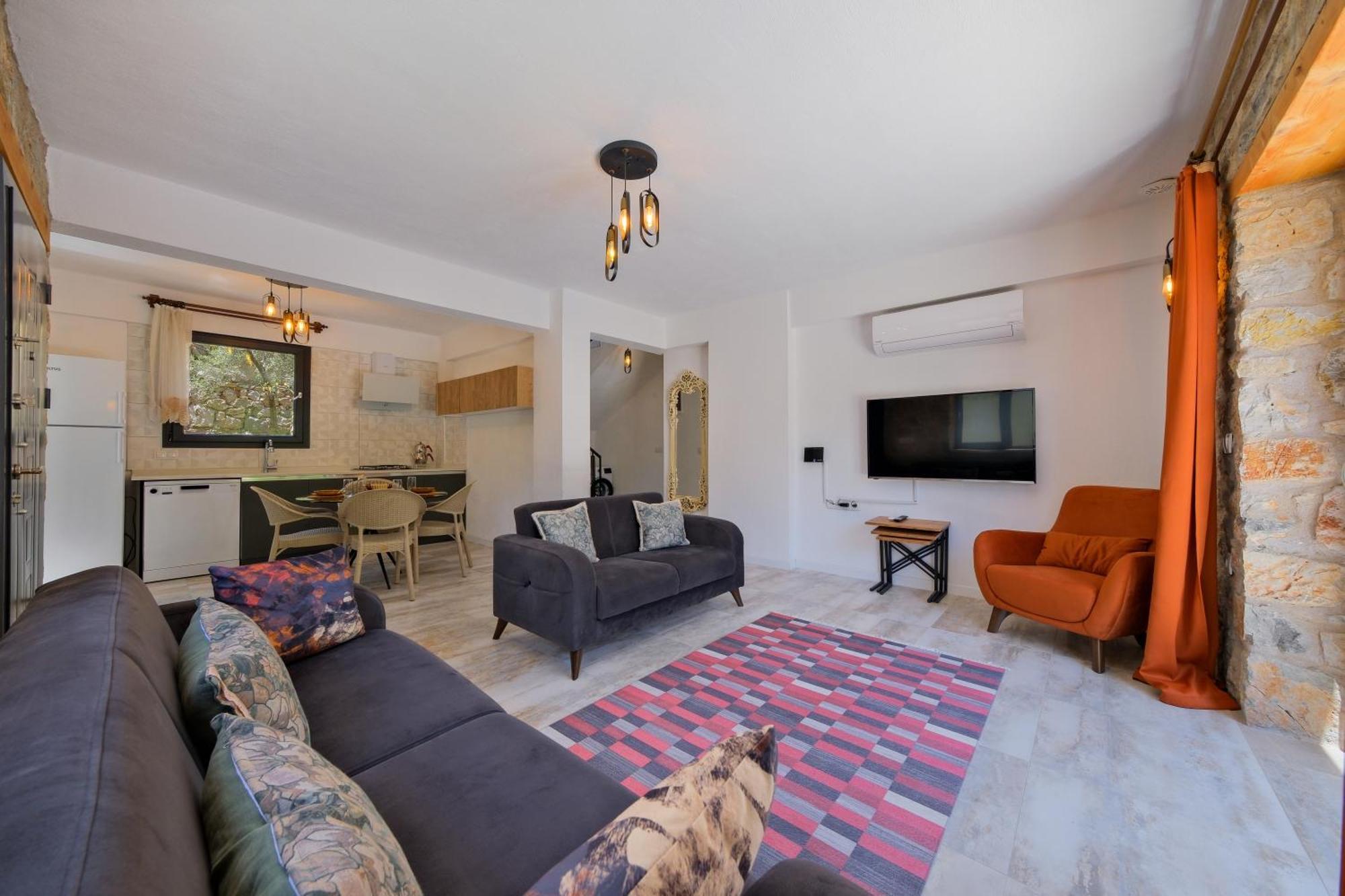 Villa Kizilbella 1, Lueks Havuzlu Korunakli Tas Fethiye