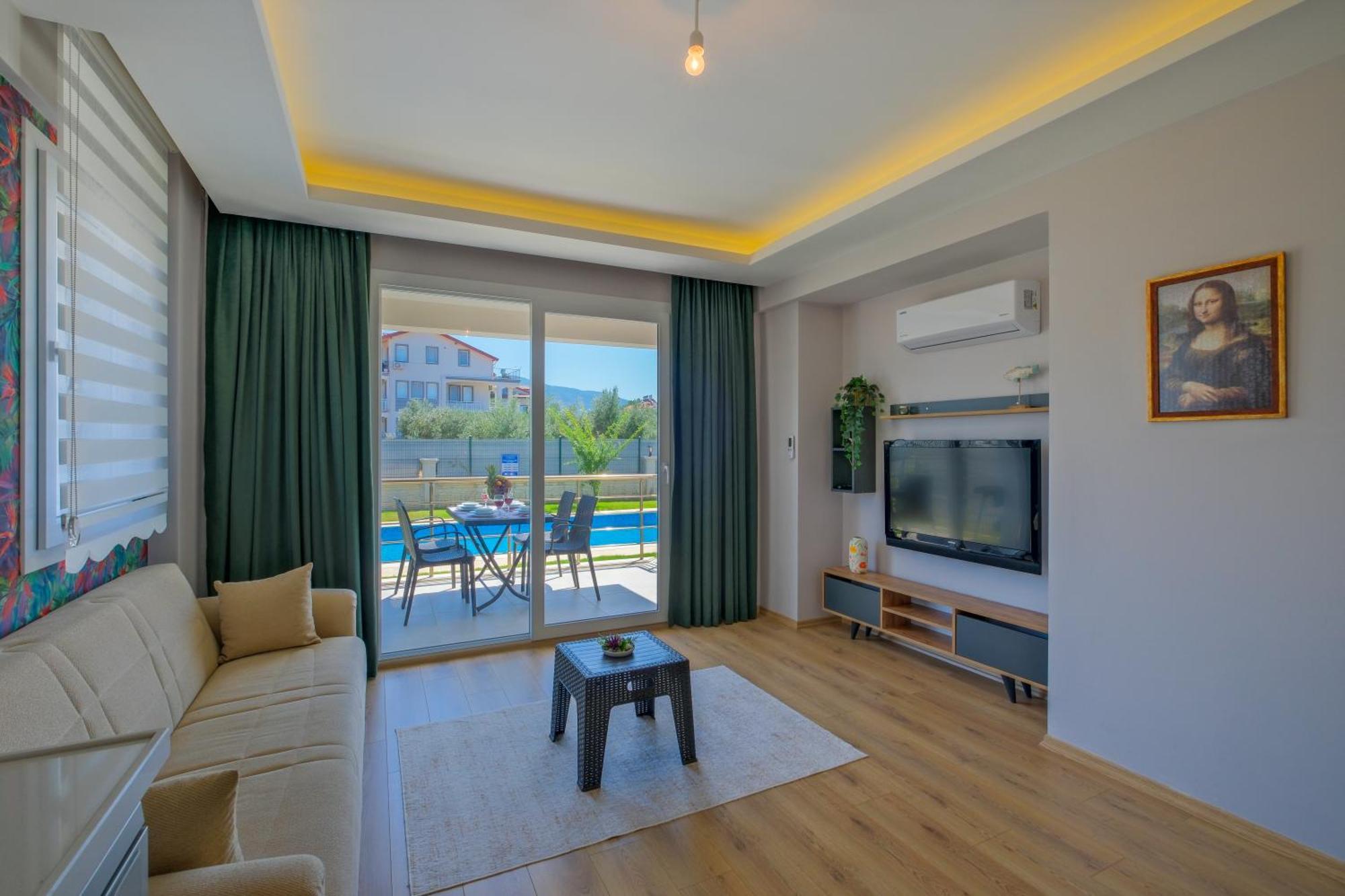 Pineapart-1 With Pool And Big Garden * Fethiye