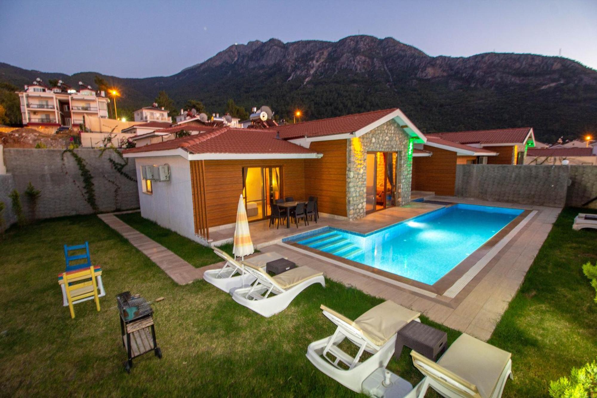 Tlos Yali 3+1 Villa, Oezel Havuzlu, Villa Fethiye