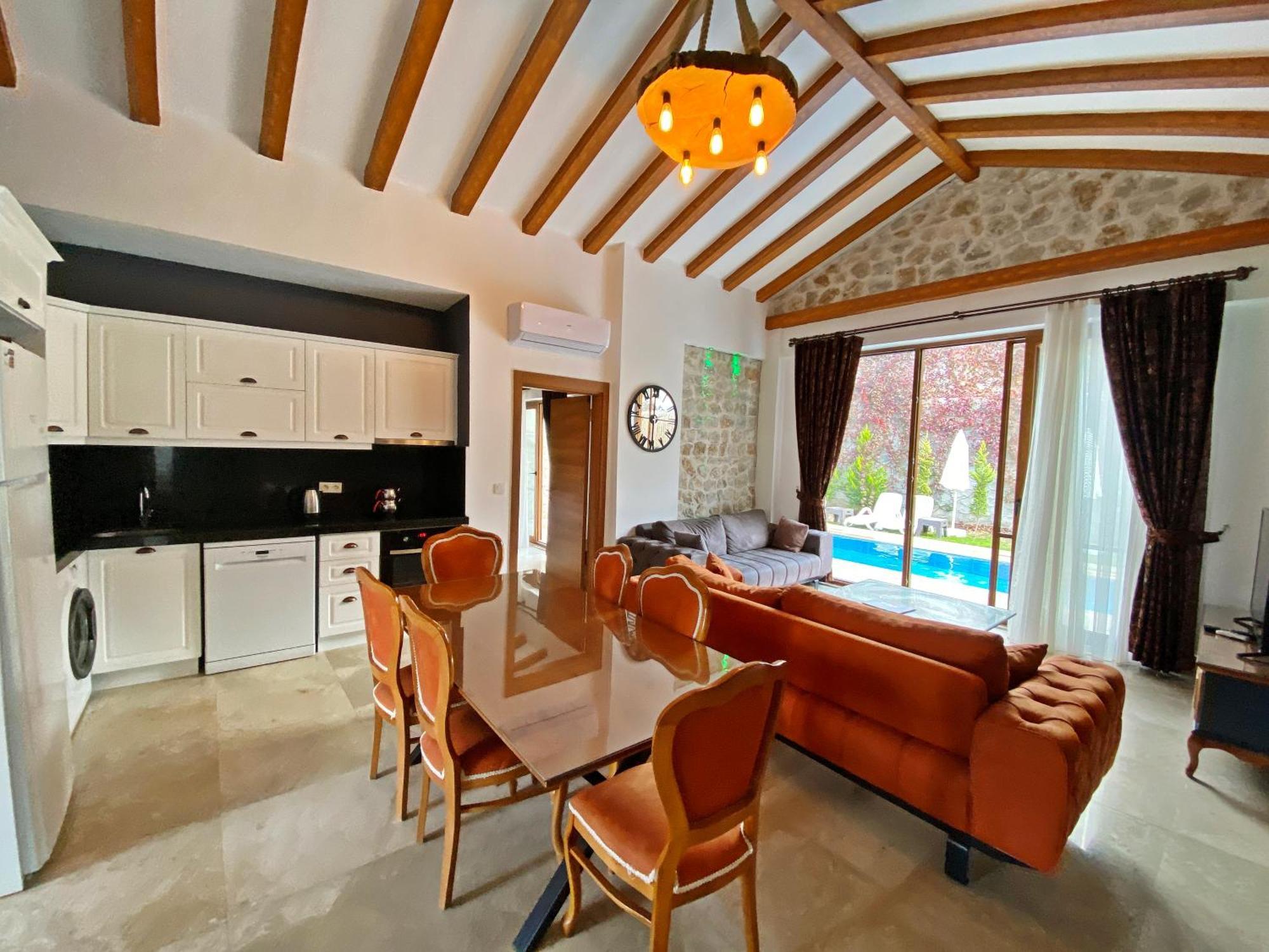 Patara Fiesta 3+1 Villa, Oezel Havuzlu, Villa Fethiye