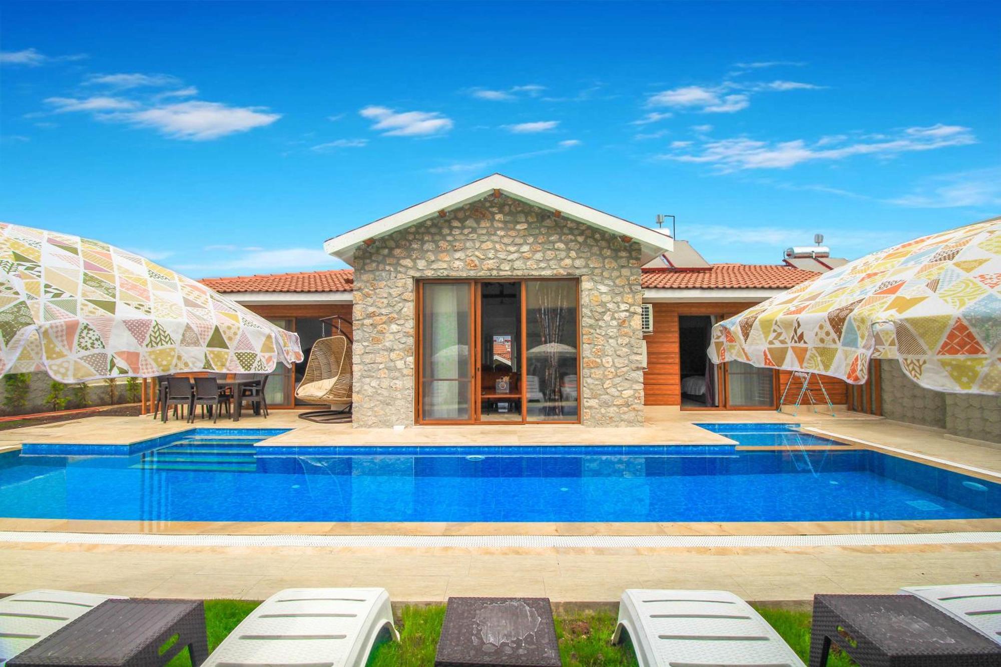 Patara Fiesta 3+1 Villa, Oezel Havuzlu, Villa Fethiye