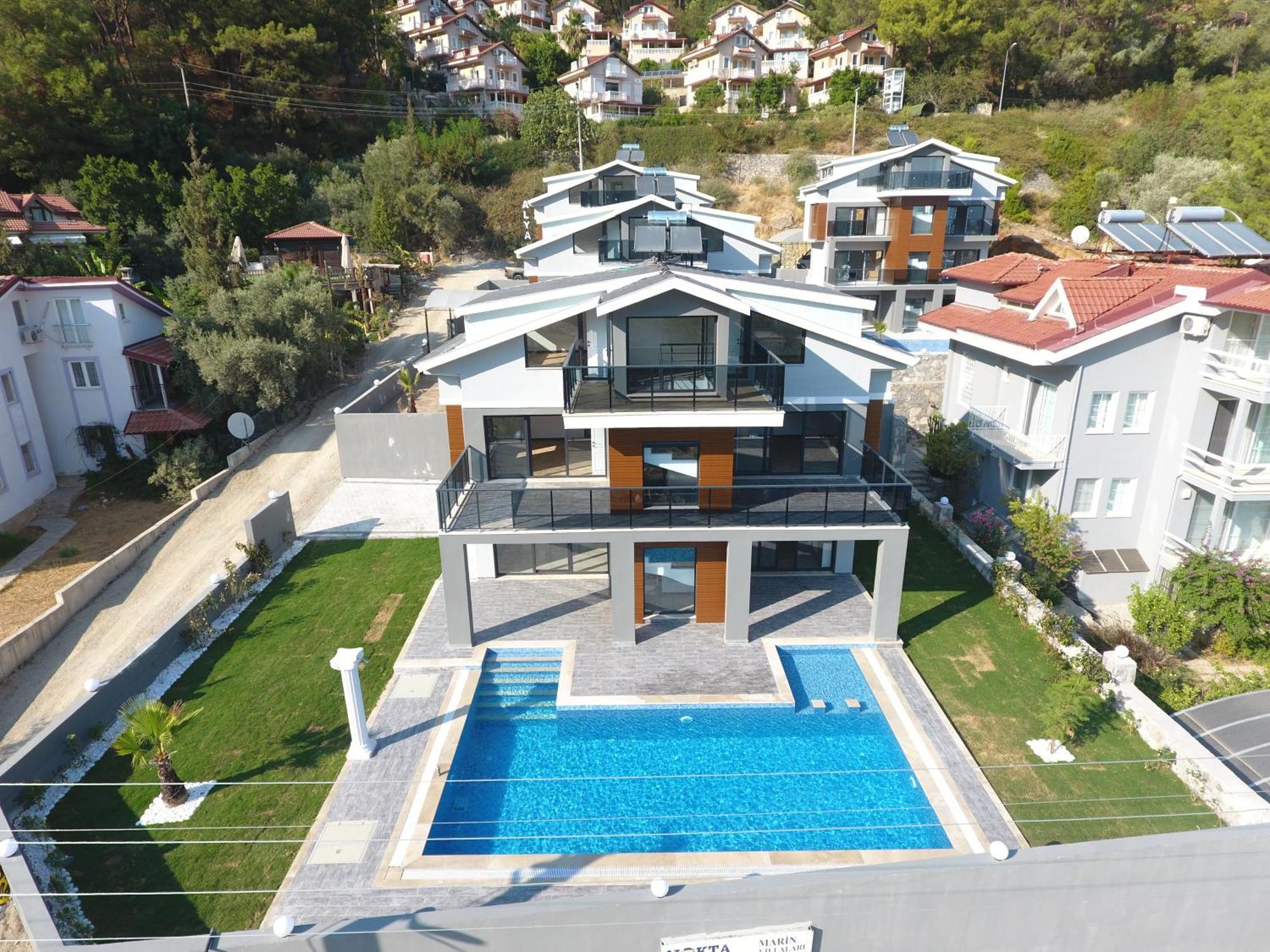 Villa Goecek Marin C 4+1 Villa, Oezel Havuzlu *