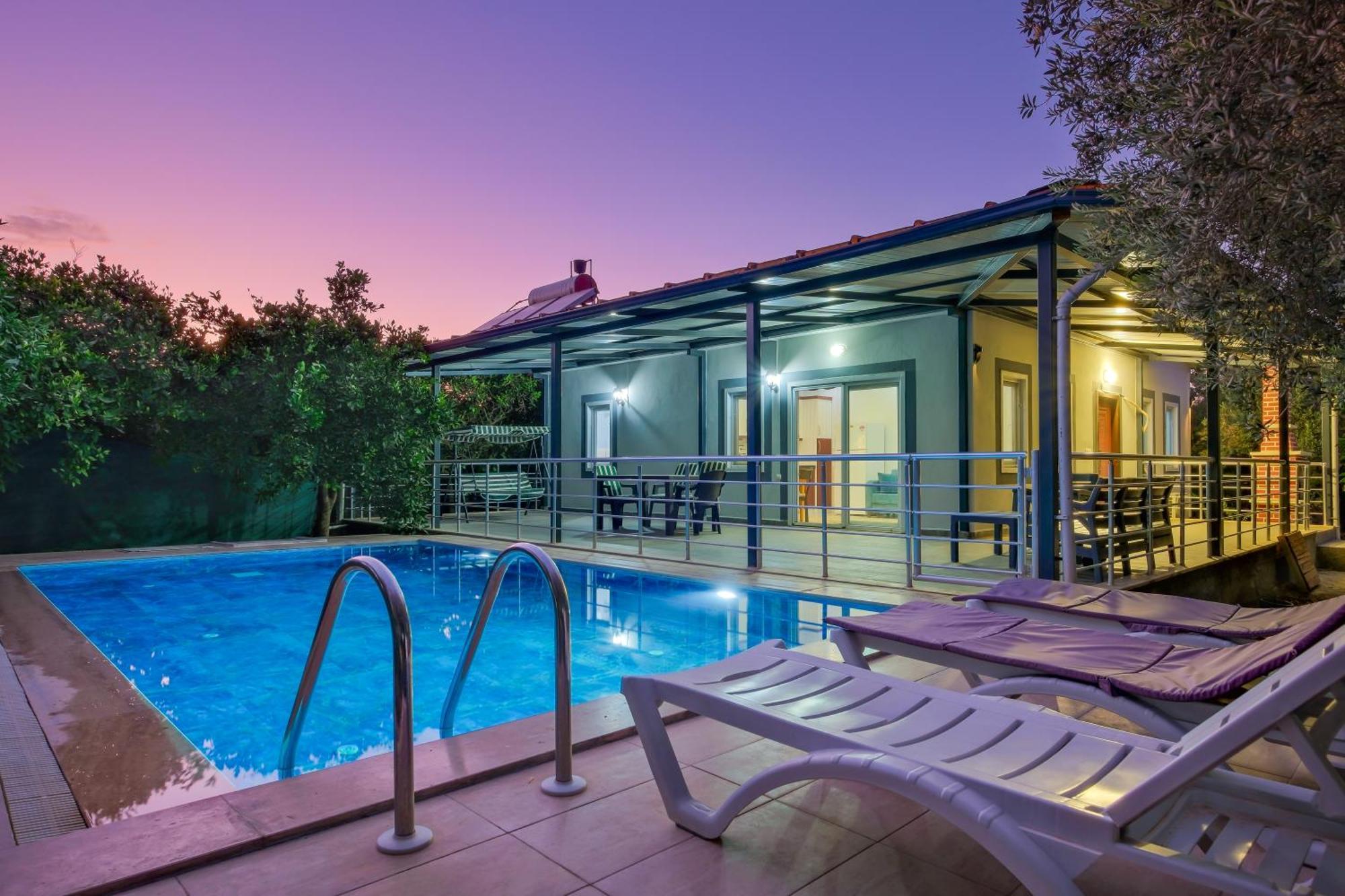Avci Villa-fethiye 3+1 In Garden With Private Pool, 10 Minutes To The Beach *