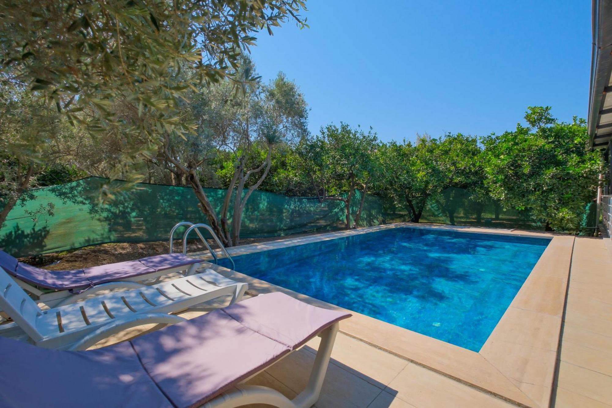 Avci Villa-fethiye 3+1 In Garden With Private Pool, 10 Minutes To The Beach *