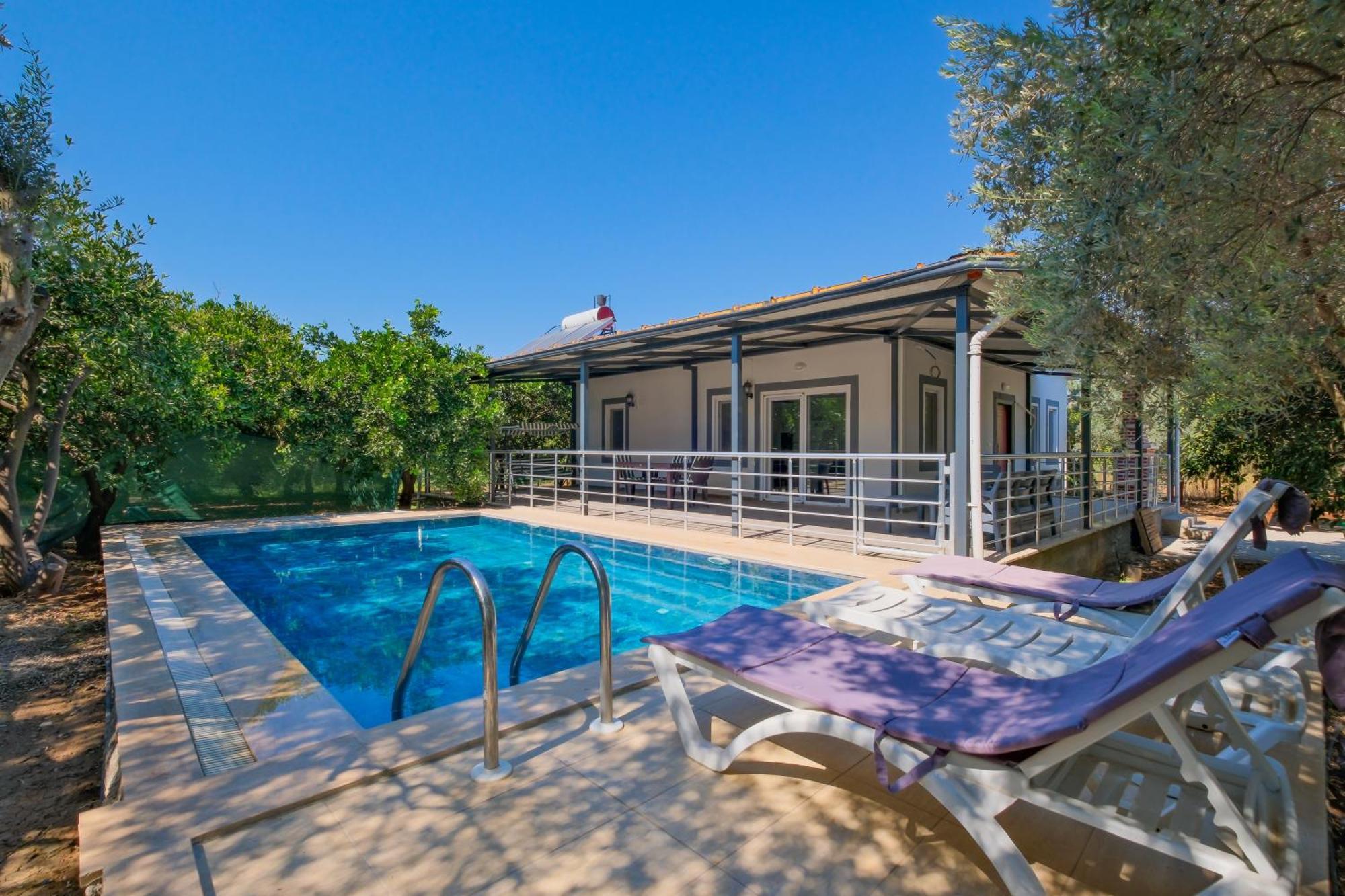 Villa Avci Villa-fethiye 3+1 In Garden With Private Pool, 10 Minutes To The Beach *