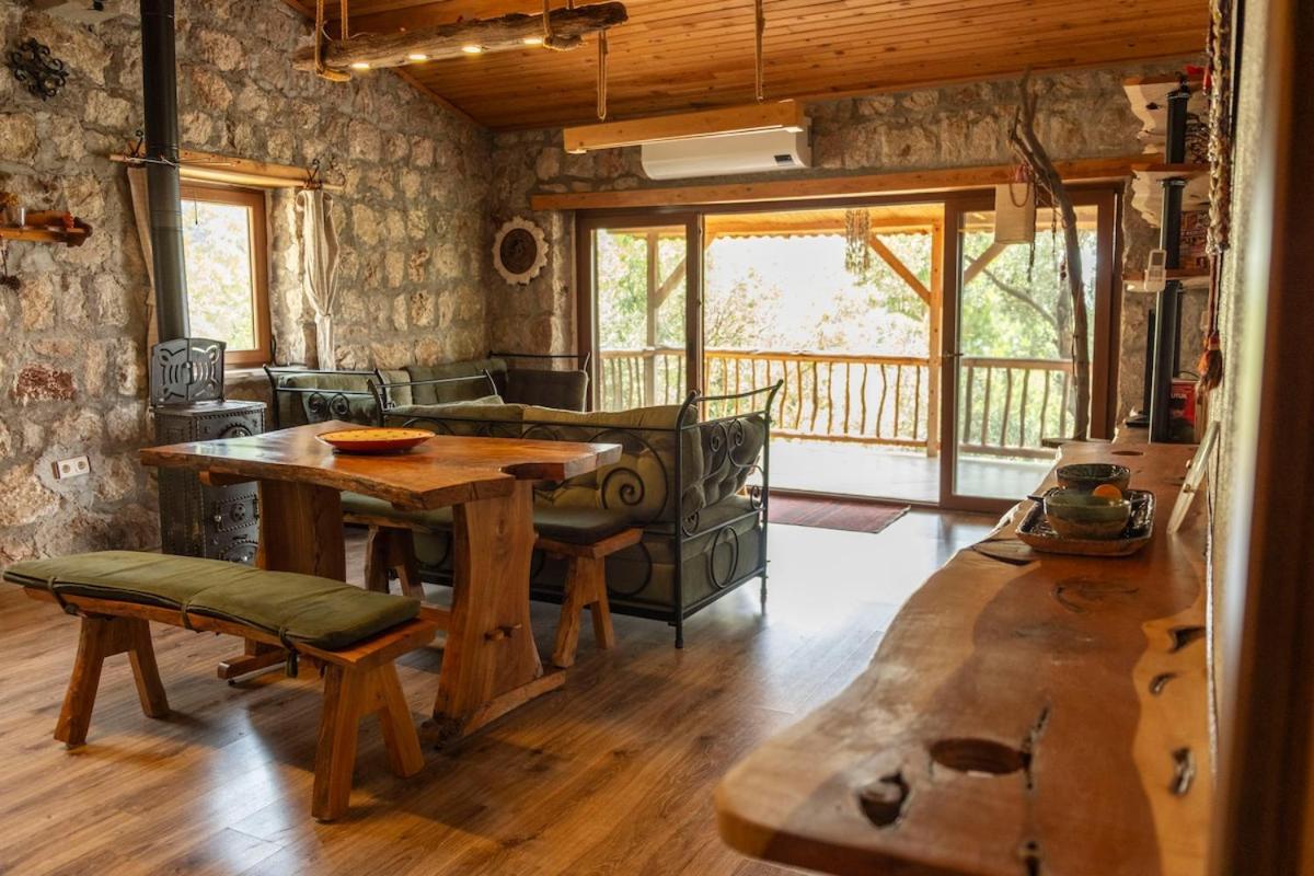 Stone House With Pool Among Olive Trees In Kabak Villa Fethiye