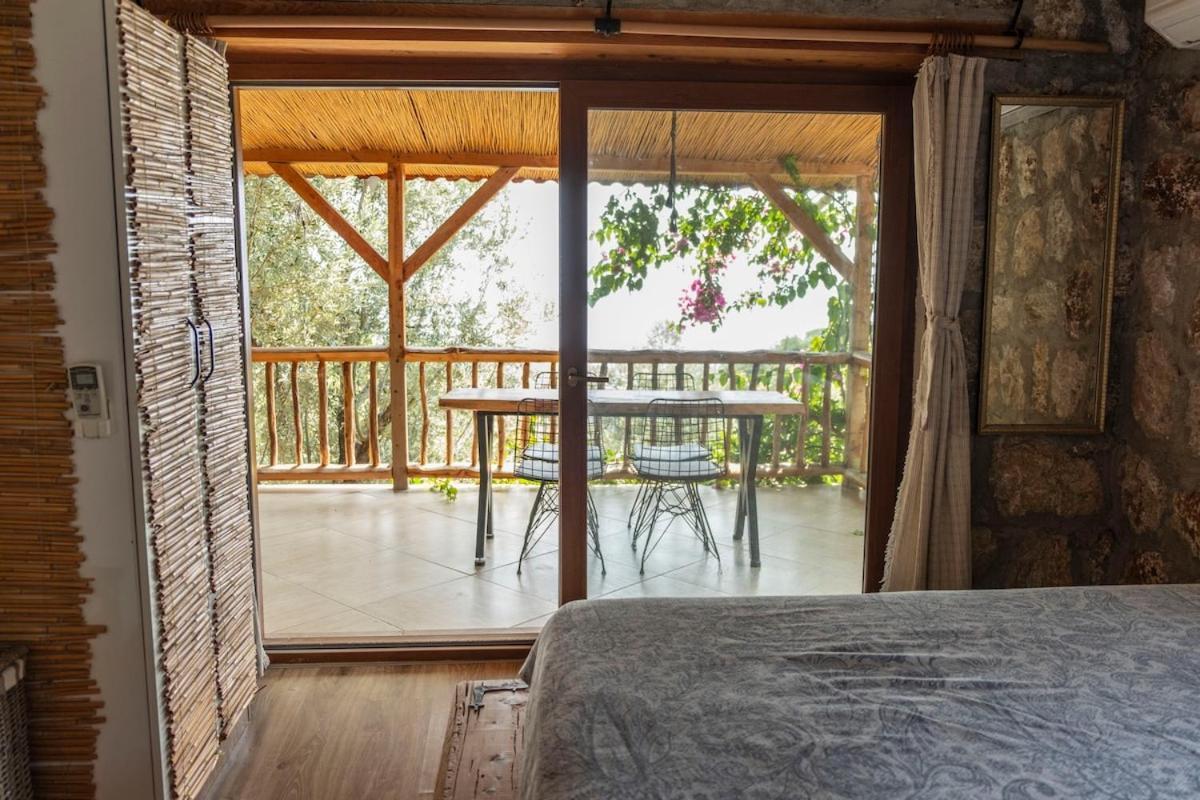 Stone House With Pool Among Olive Trees In Kabak Villa *