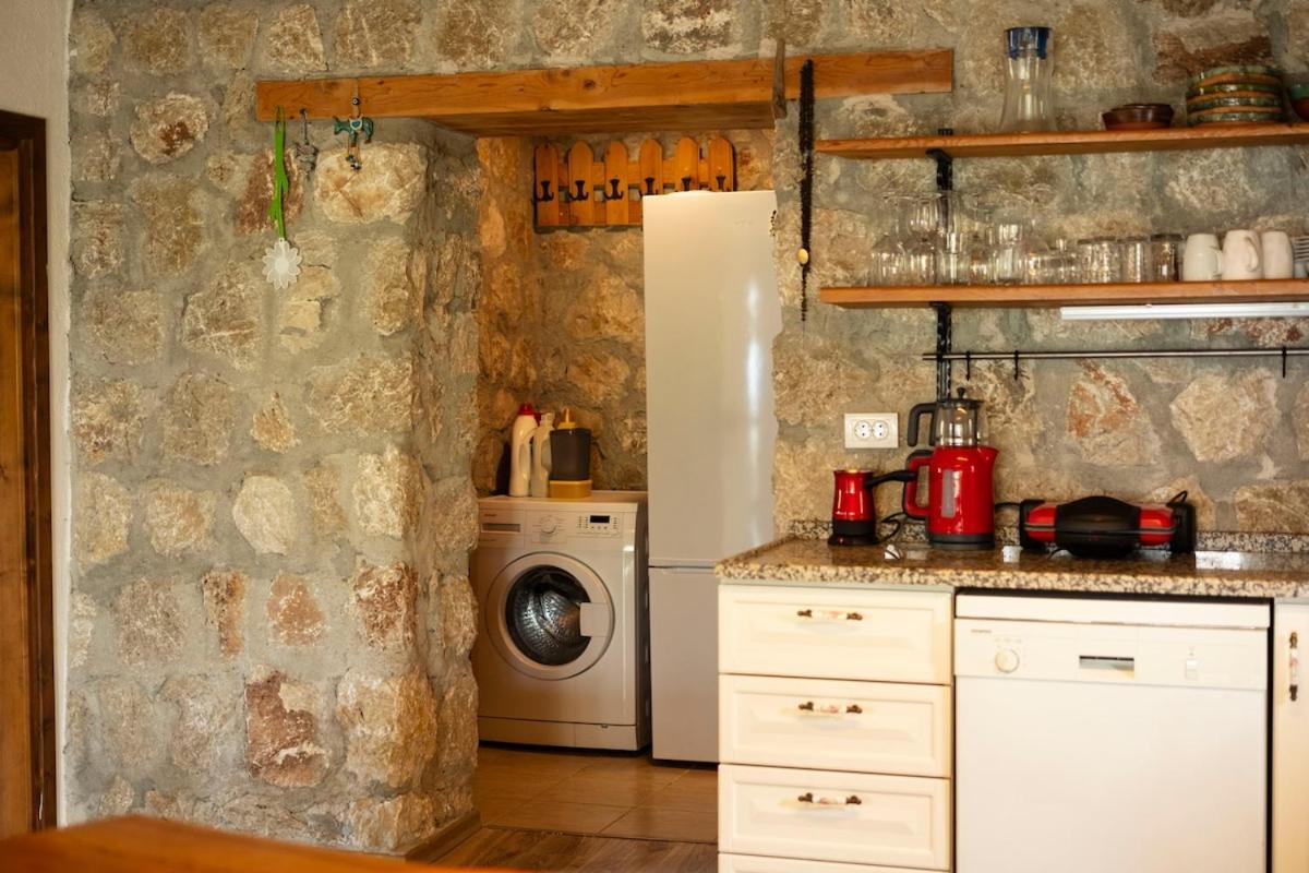 Stone House With Pool Among Olive Trees In Kabak Fethiye