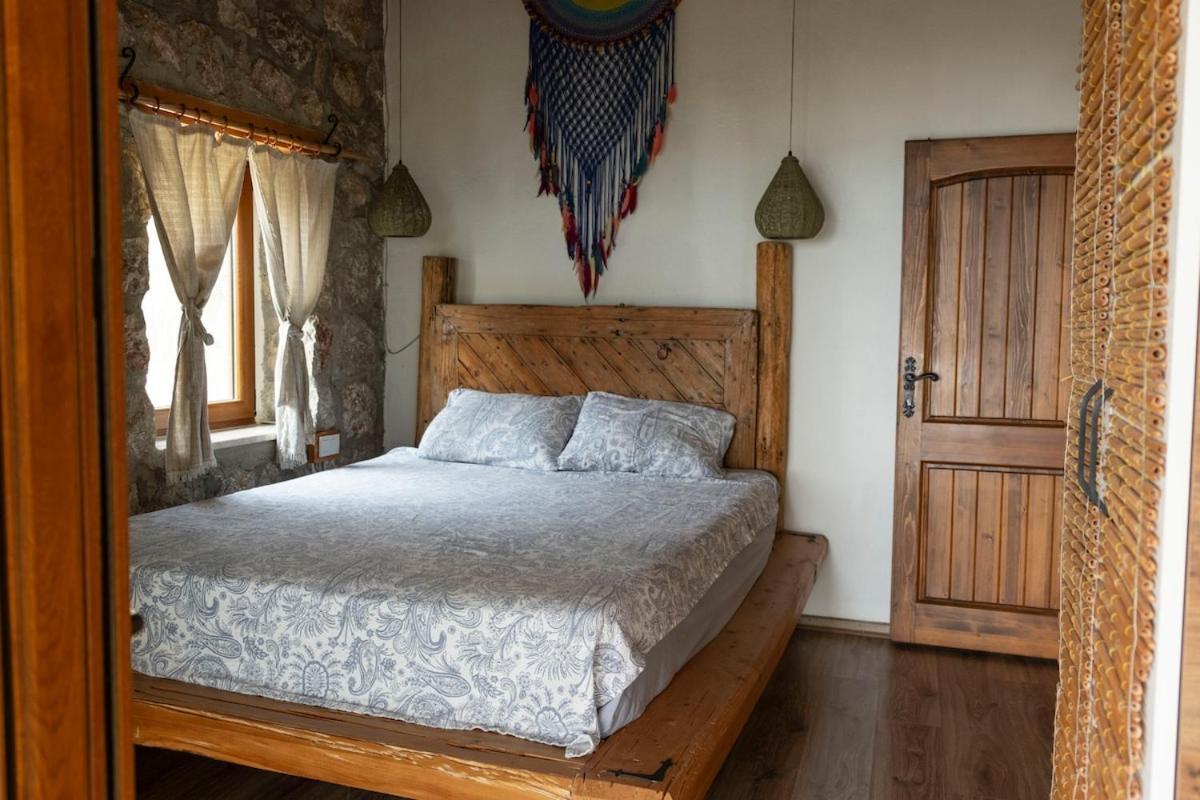 Villa Stone House With Pool Among Olive Trees In Kabak *