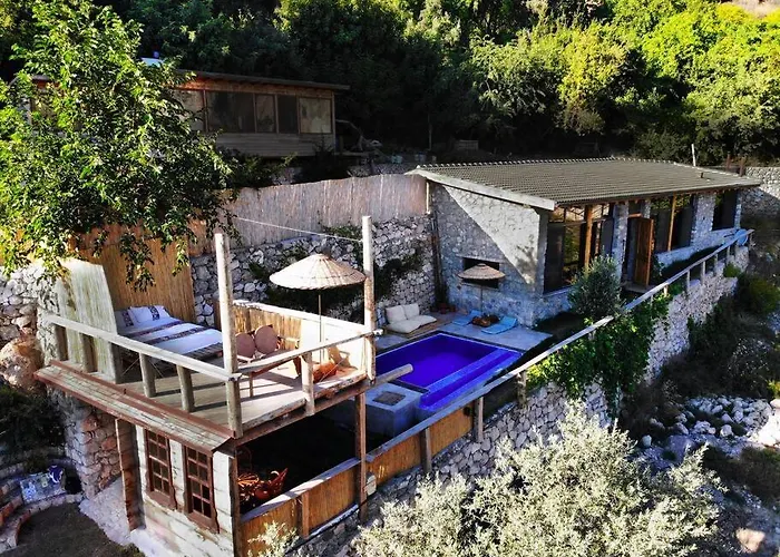 19Th Century Neo-Modern Kabak Valley Stone House
