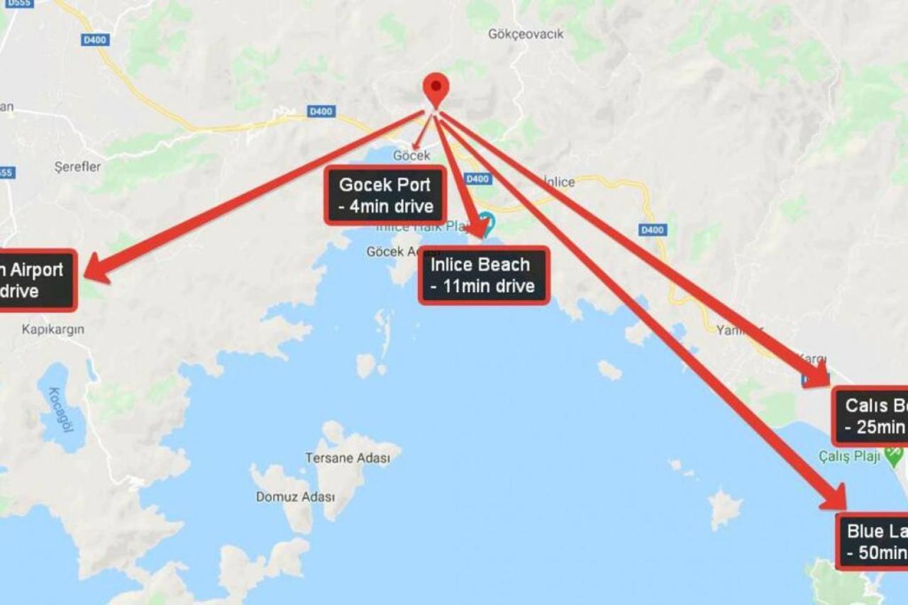 Apartment Lovely Duplex With Amazing View In Gocek Fethiye