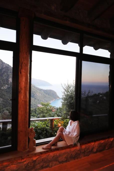 19th Century Neo-modern Kabak Valley Stone House Villa Fethiye