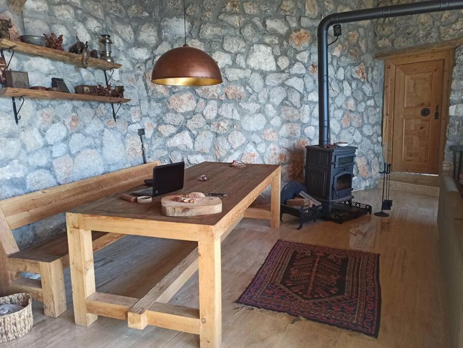 19th Century Neo-modern Kabak Valley Stone House Villa Fethiye