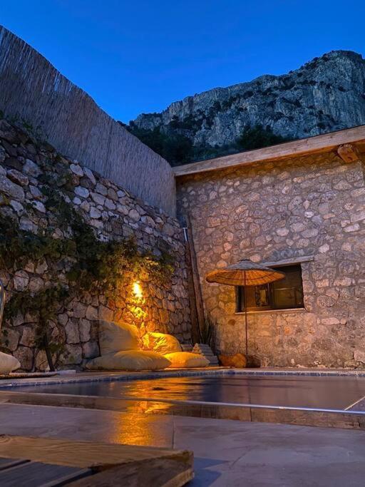 19th Century Neo-modern Kabak Valley Stone House Villa
