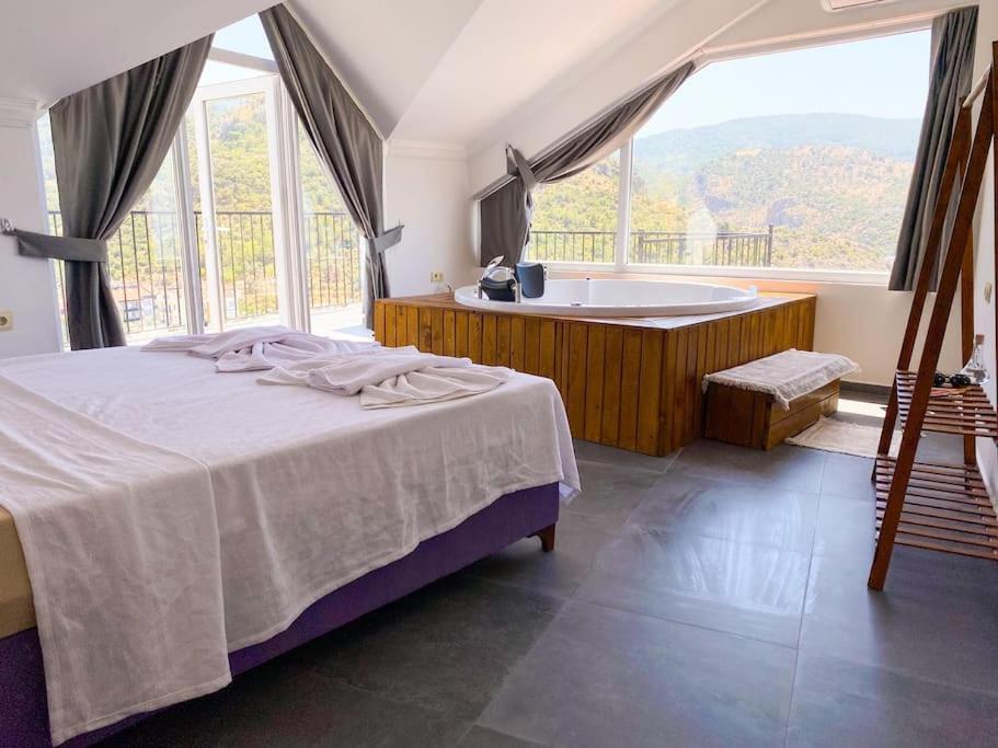 Luna House - Manzara, Jakuzi, 4 Yatak Odasi Apartment